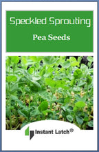 Load image into Gallery viewer, Speckled Pea Seeds | Sprouting Peas | NON-GMO | Heirloom | Fresh Garden Seeds