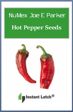 Load image into Gallery viewer, NuMex Joe E Parker Hot Pepper Seeds | NON-GMO | Heirloom | Fresh Garden Seeds