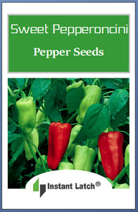 Sweet Pepperoncini Pepper Seeds | NON-GMO | Heirloom | Fresh Garden Seeds