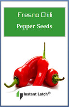 Load image into Gallery viewer, Fresno Chili Pepper Seeds | NON-GMO | Heirloom | Fresh Garden Seeds