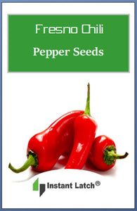 Fresno Chili Pepper Seeds | NON-GMO | Heirloom | Fresh Garden Seeds