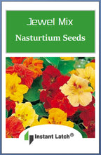 Load image into Gallery viewer, Jewel Mix Nasturtium Seeds | NON-GMO | Heirloom | Fresh Flower Seeds