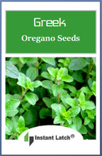 Load image into Gallery viewer, Greek Oregano Seeds Seeds | NON-GMO | Heirloom | Fresh Garden Seeds