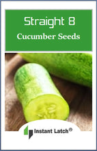 Load image into Gallery viewer, Straight Eight Cucumber Seeds for Planting NON-GMO Instant Latch Fresh Garden Seeds
