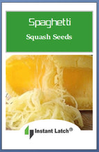 Load image into Gallery viewer, Spaghetti Squash Seeds | NON-GMO | Instant Latch Fresh Garden Seeds