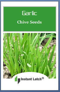 Garlic Chives Seeds | NON-GMO | Instant Latch Fresh Garden Seeds