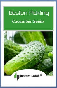 Boston Pickling Cucumber Seeds | NON-GMO | Fresh Garden Seeds