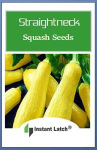Straightneck Squash | NON-GMO | Fresh Garden Seeds