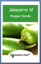 Load image into Gallery viewer, Jalapeno M Pepper Seeds | NON-GMO | Instant Latch Fresh Garden Seeds