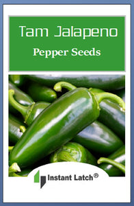 Tam Jalapeno Pepper Seeds | NON-GMO | Heirloom | Fresh Garden Seeds