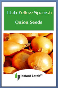 Utah Yellow Sweet Spanish Onion Seeds | NON-GMO | Heirloom | Fresh Garden Seeds