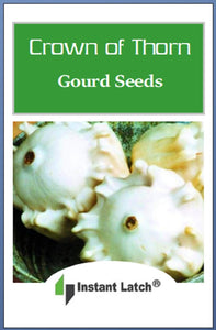 Gourd Seeds | Crown of Thorns Shenol | NON-GMO | Heirloom | Fresh Garden Seeds