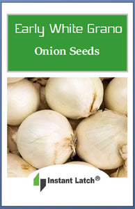 Early White Grano PRR Onion Seeds | NON-GMO | Heirloom | Fresh Garden Seeds