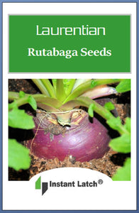 Rutabaga Seeds | Laurentian | NON-GMO | Heirloom | Fresh Garden Seeds
