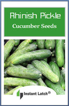 Load image into Gallery viewer, Rhinish Pickle Cucumber Seeds for Planting NON-GMO Heirloom Fresh Garden Seeds