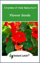 Load image into Gallery viewer, Empress of India Nasturtium Flower Seeds for Planting NON-GMO Fresh Flower Seeds