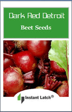 Load image into Gallery viewer, Dark Red Detroit Beet Seeds for Planting NON-GMO Fresh Garden Seeds