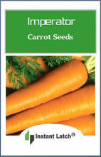 Load image into Gallery viewer, Imperator Carrot Seeds for Planting NON-GMO Fresh Garden Seeds