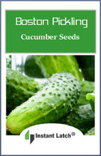Load image into Gallery viewer, Boston Pickling Cucumber Seeds | NON-GMO | Fresh Garden Seeds