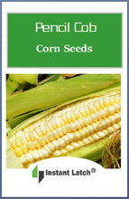 Load image into Gallery viewer, Pencil Cob Corn Seeds for Planting Heirloom Fresh Garden Seeds