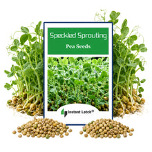 Load image into Gallery viewer, Speckled Pea Seeds for Planting Sprouting Peas NON-GMO Heirloom Fresh Garden Seeds