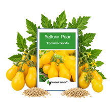 Load image into Gallery viewer, Yellow Pear Tomato Seeds for Planting NON-GMO Heirloom Fresh Vegetable Seeds